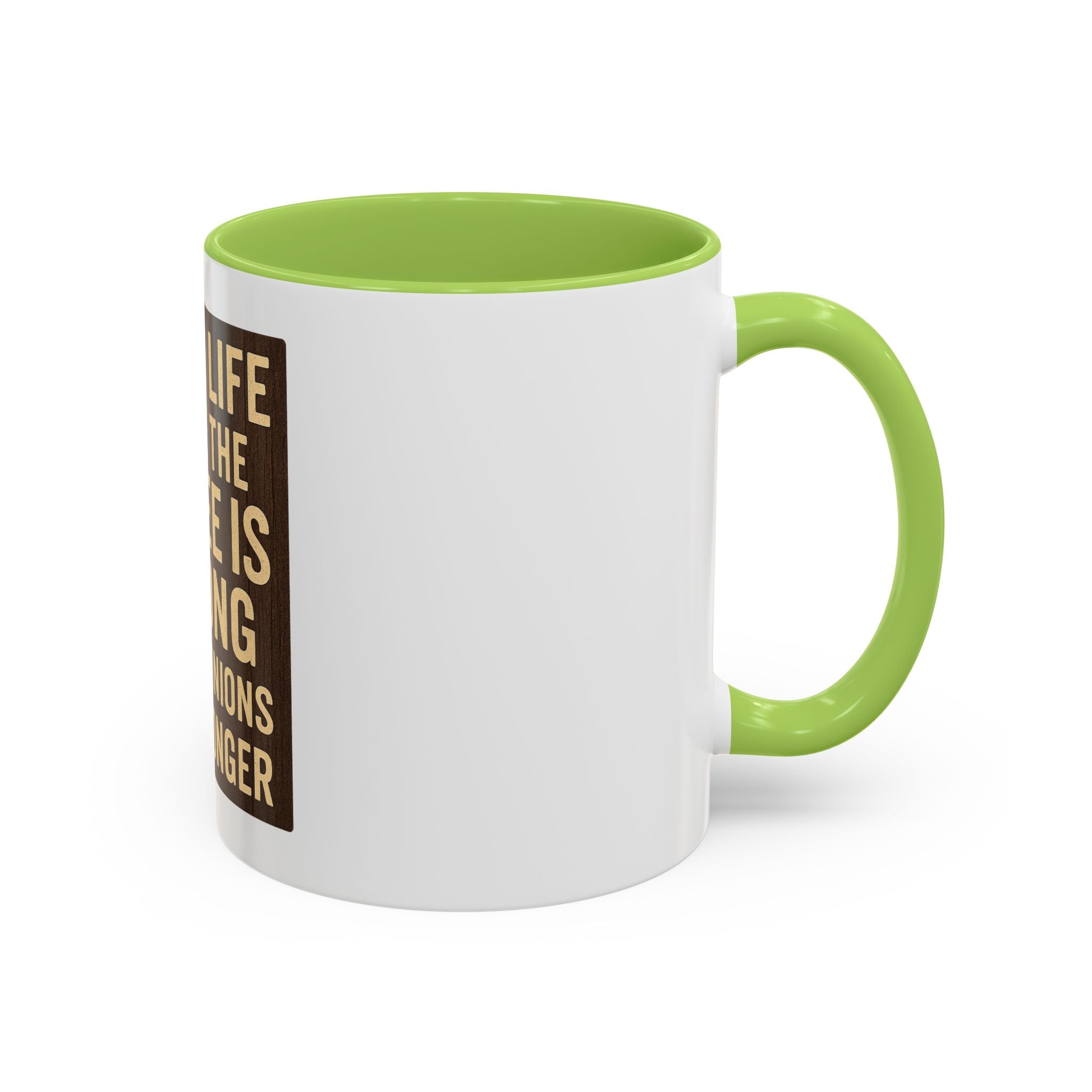 Ranch Life Coffee Mug – “Where the Coffee Is Strong & the Opinions Are Stronger” Accent Mug