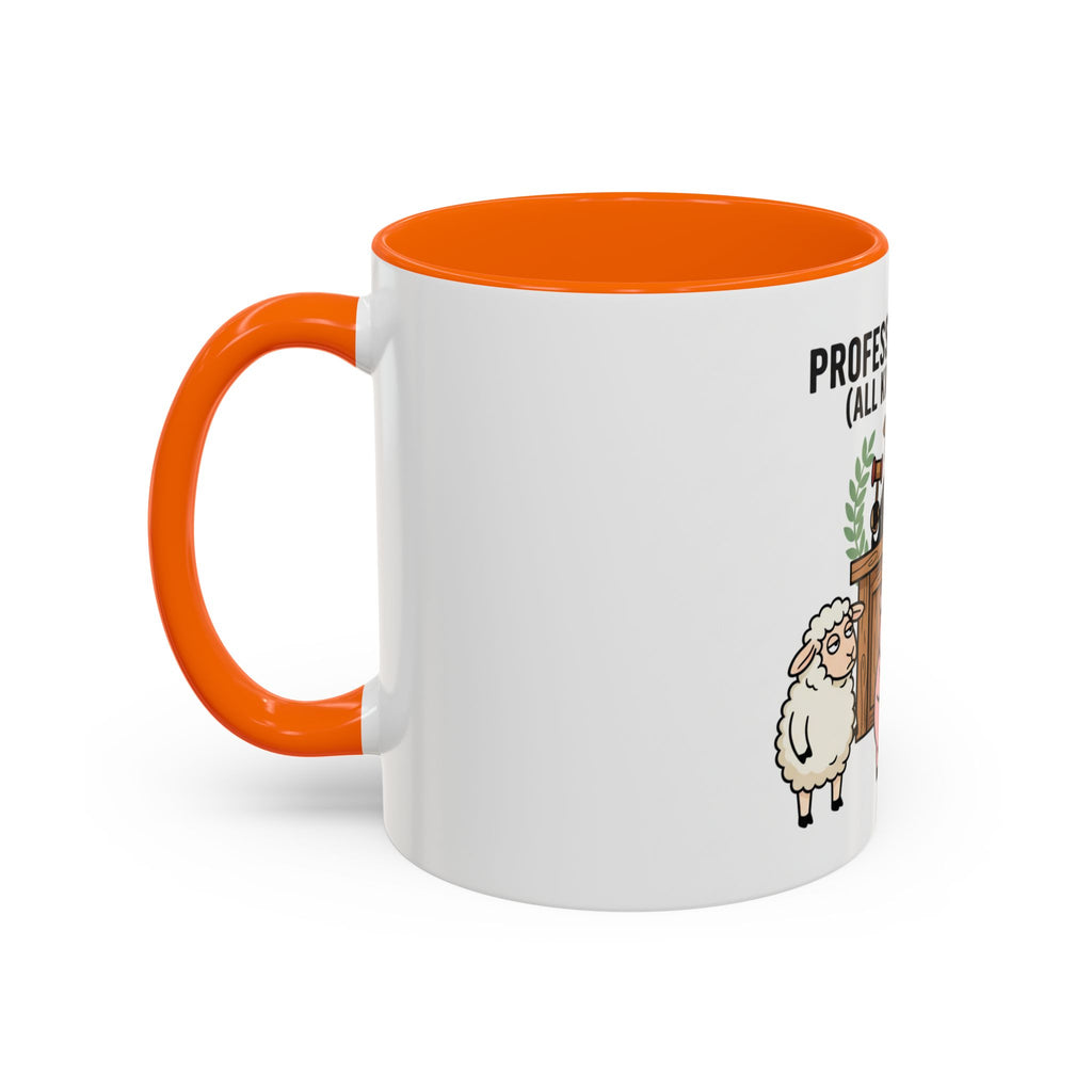 Professional Cow (All Kinds) Critic Coffee Mug — Funny Farm Animal Judge Gift (11/15oz)