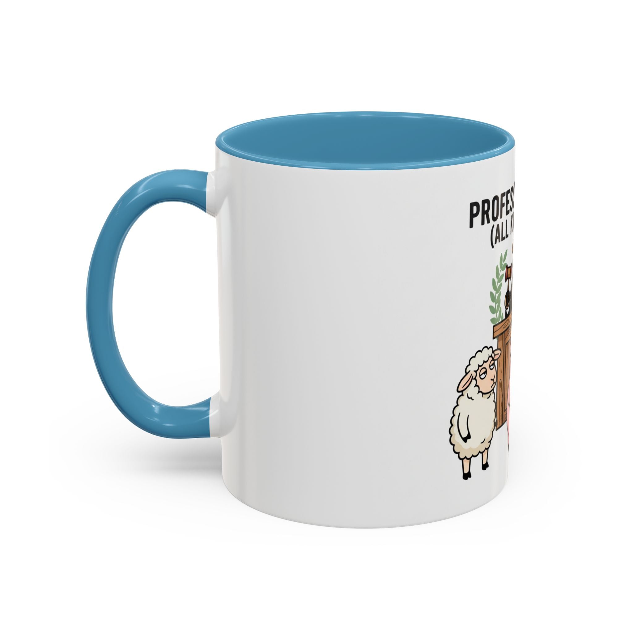 Professional Cow (All Kinds) Critic Coffee Mug — Funny Farm Animal Judge Gift (11/15oz)
