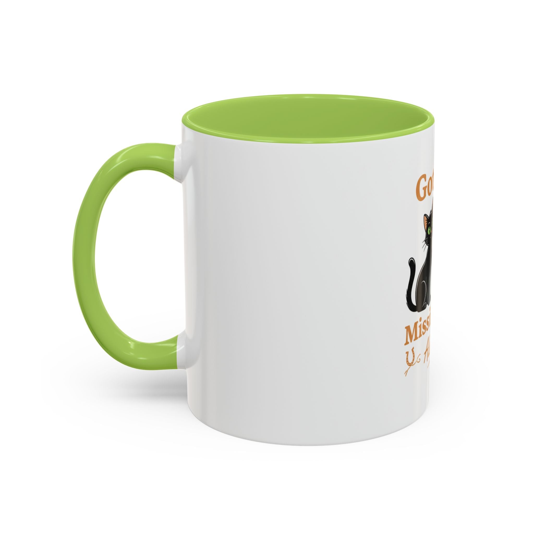 Cat Mom Humor Coffee Mug — "Got cats. Missing: cats. Also kids."