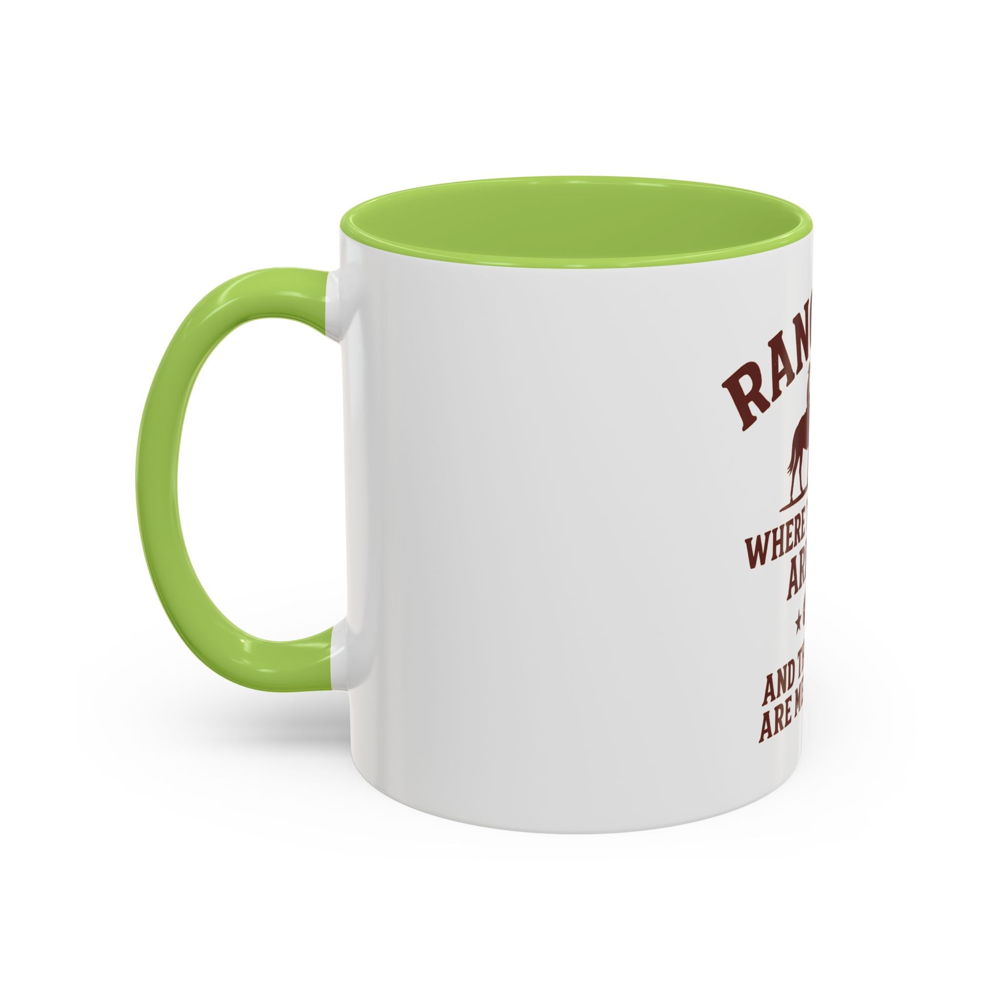 Ranching Coffee Mug — “Where the steaks are high and the profits are medium rare”