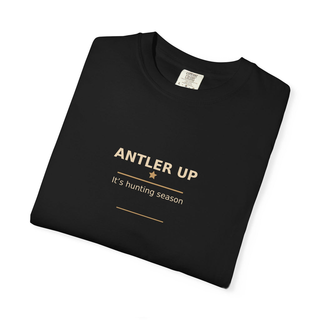 Antler Up Graphic T-Shirt — Minimal Outdoor Hunting Tee