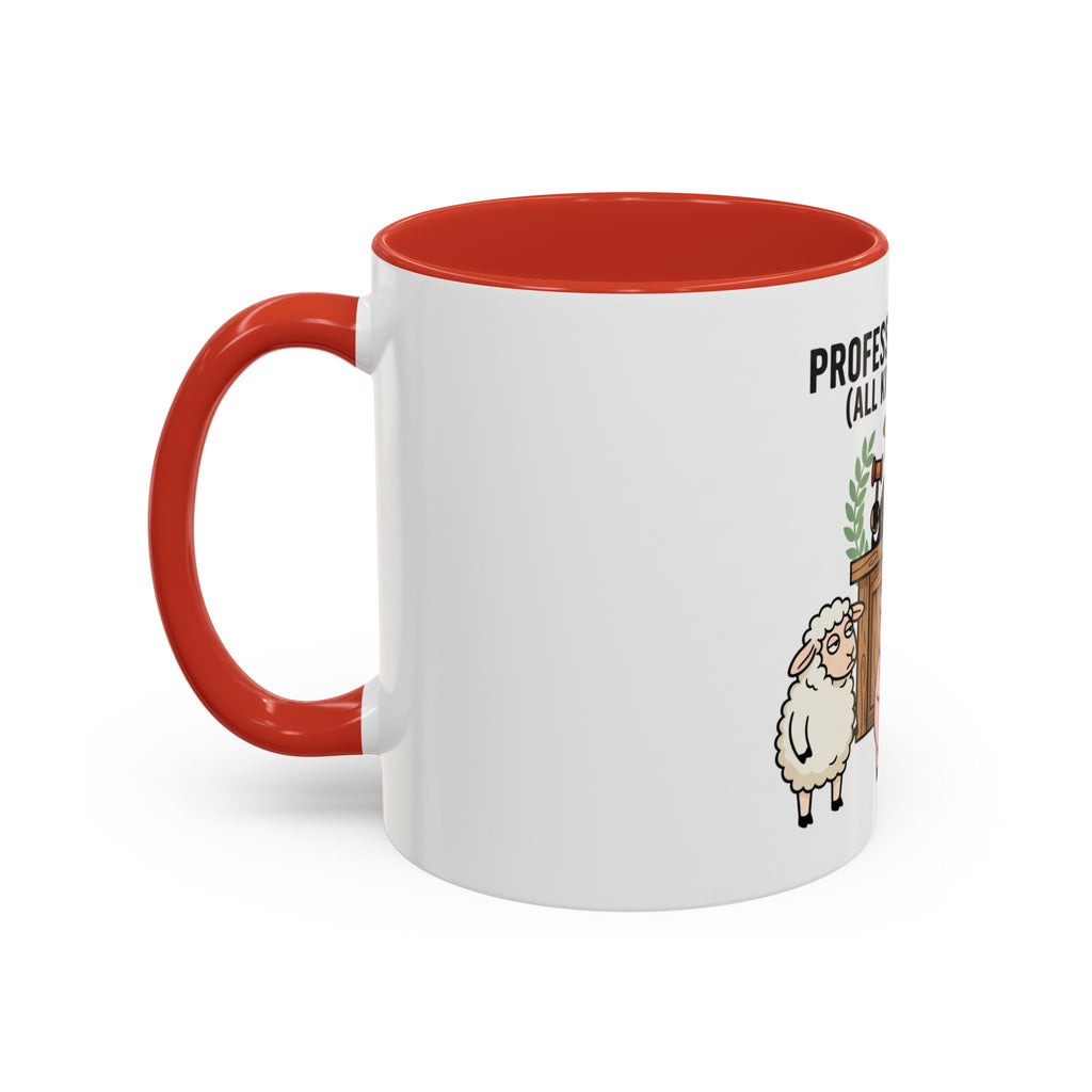 Professional Cow (All Kinds) Critic Coffee Mug — Funny Farm Animal Judge Gift (11/15oz)
