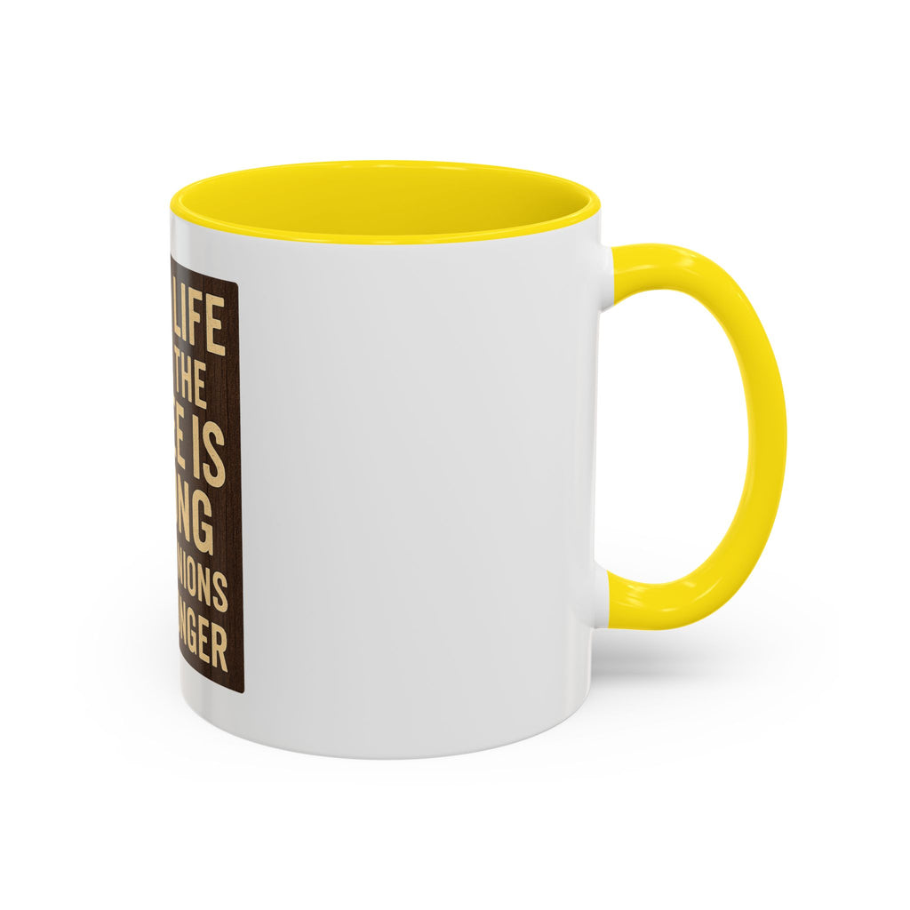Ranch Life Coffee Mug – “Where the Coffee Is Strong & the Opinions Are Stronger” Accent Mug