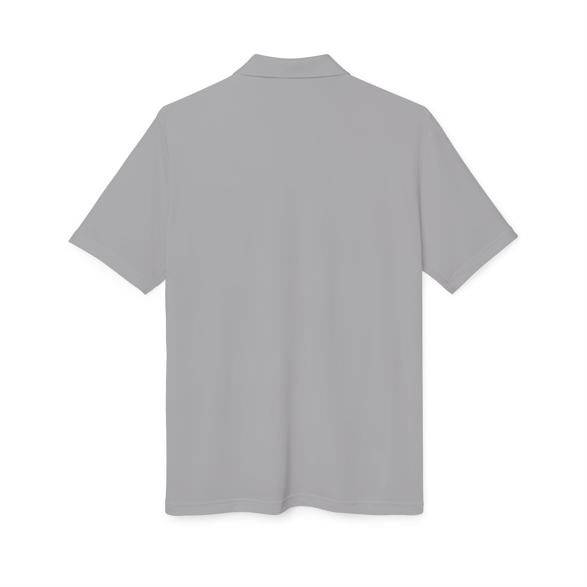 Performance Polo — Gold Shield Patch Polo Shirt