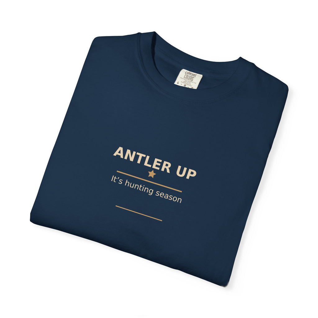 Antler Up Graphic T-Shirt — Minimal Outdoor Hunting Tee