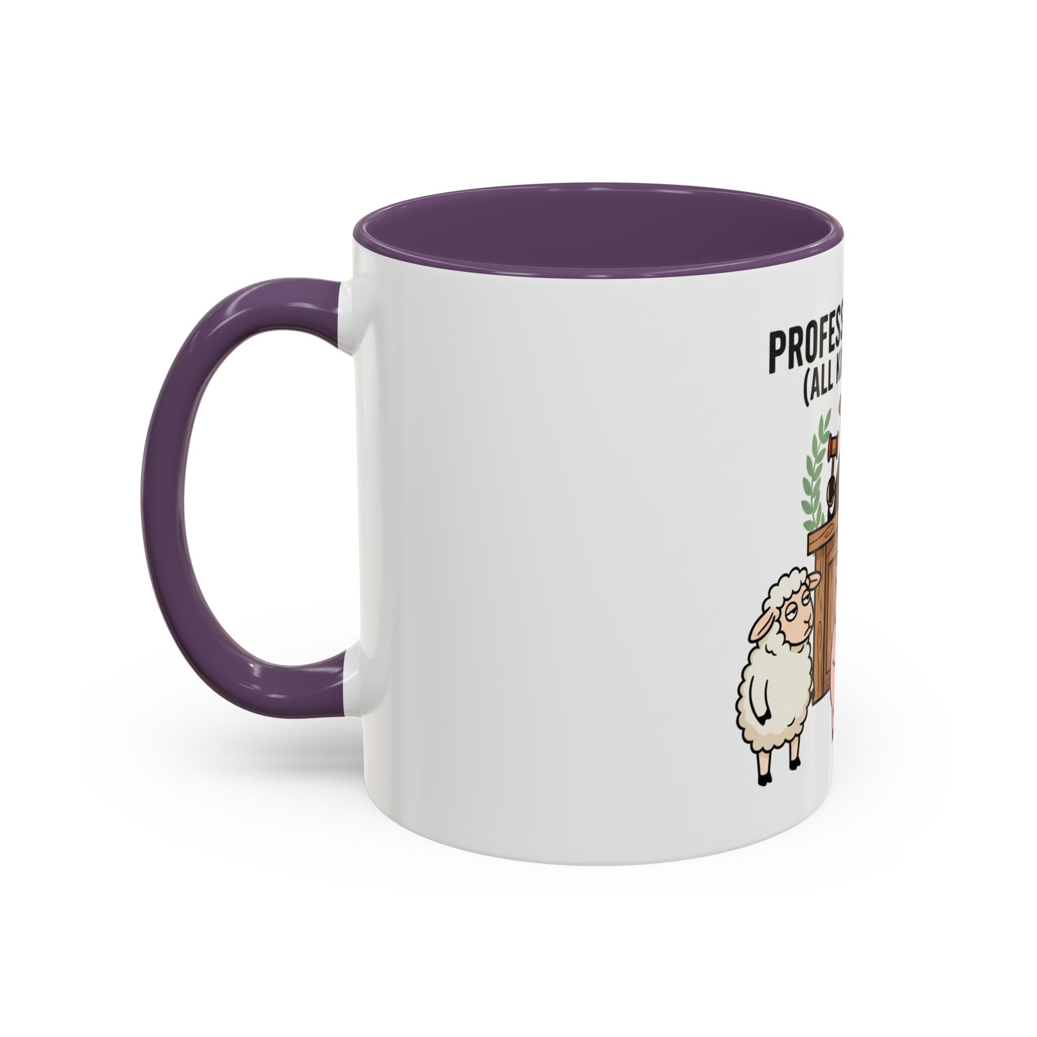 Professional Cow (All Kinds) Critic Coffee Mug — Funny Farm Animal Judge Gift (11/15oz)