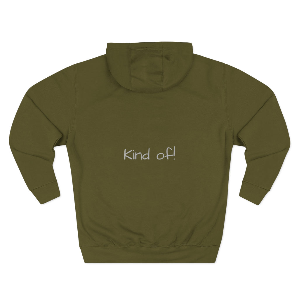 Ranching Like a Boss Hoodie — 'Kind of!' Casual Western Fleece Hoodie