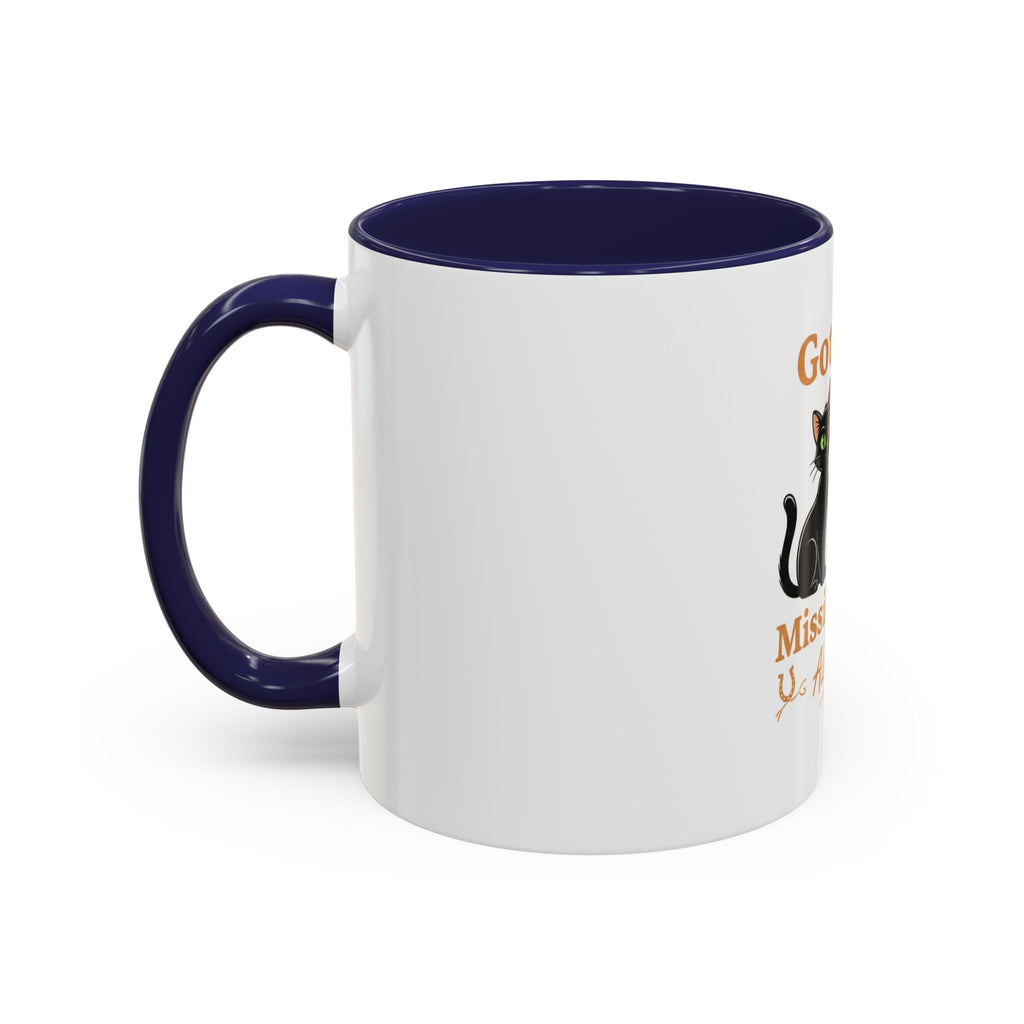 Cat Mom Humor Coffee Mug — "Got cats. Missing: cats. Also kids."