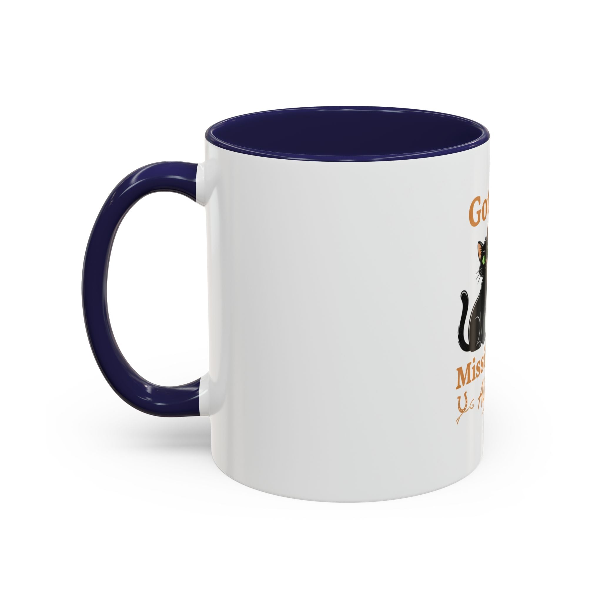 Cat Mom Humor Coffee Mug — "Got cats. Missing: cats. Also kids."
