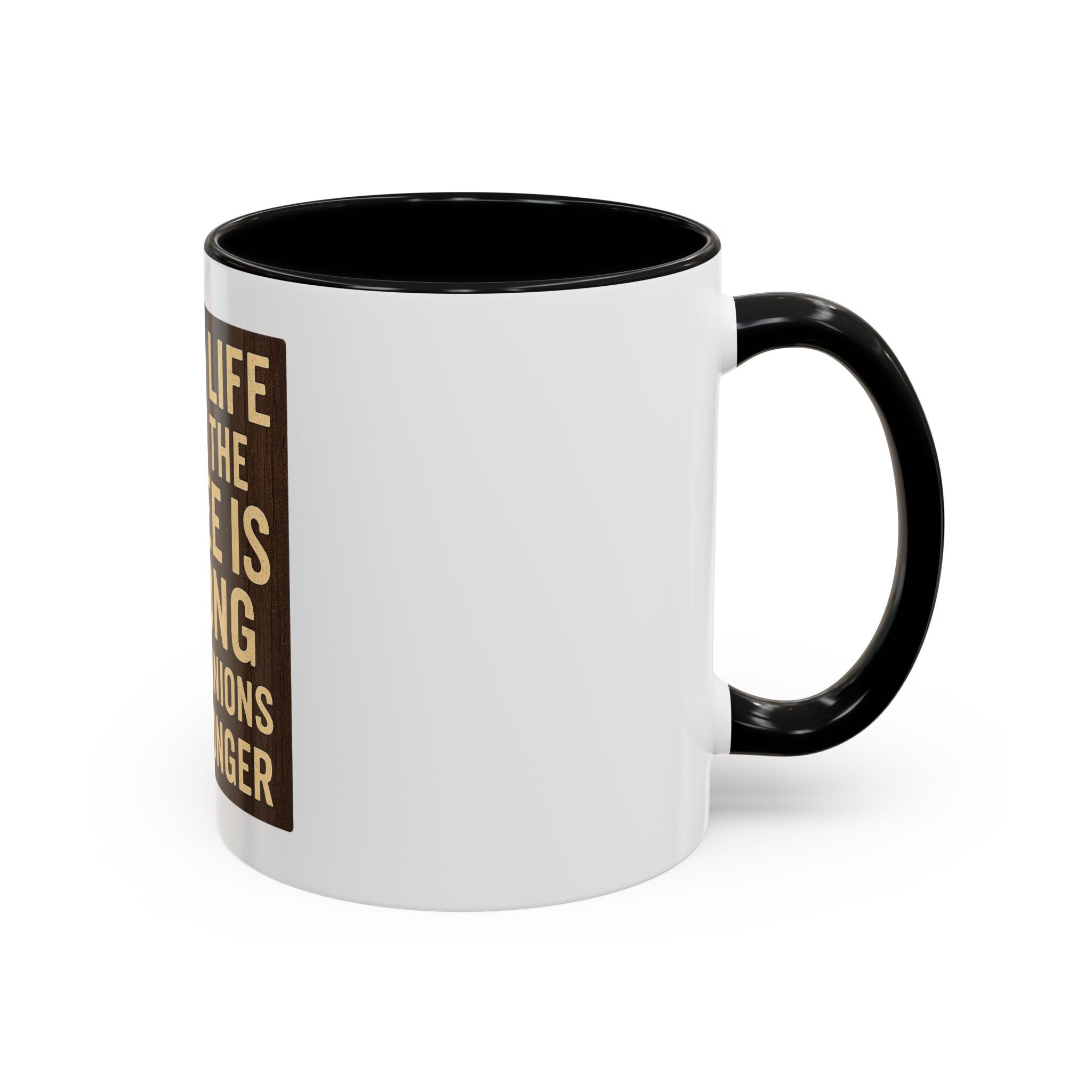 Ranch Life Coffee Mug – “Where the Coffee Is Strong & the Opinions Are Stronger” Accent Mug