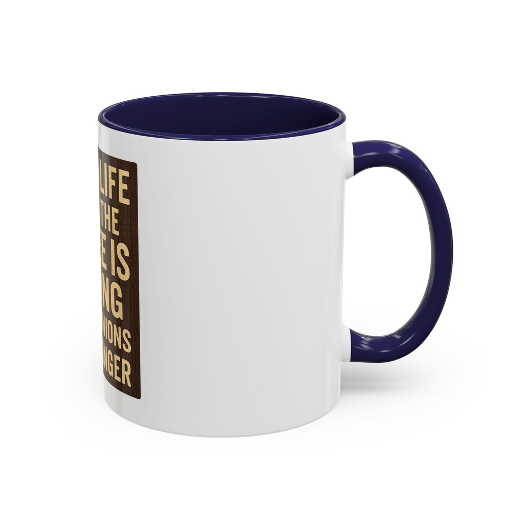 Ranch Life Coffee Mug – “Where the Coffee Is Strong & the Opinions Are Stronger” Accent Mug
