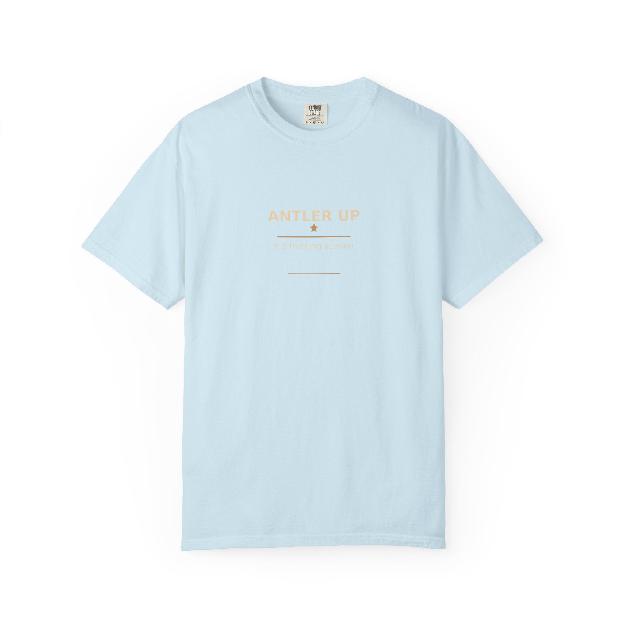 Antler Up Graphic T-Shirt — Minimal Outdoor Hunting Tee