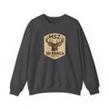 MSZ Ranch Crewneck Sweatshirt — Retro Deer Patch Back