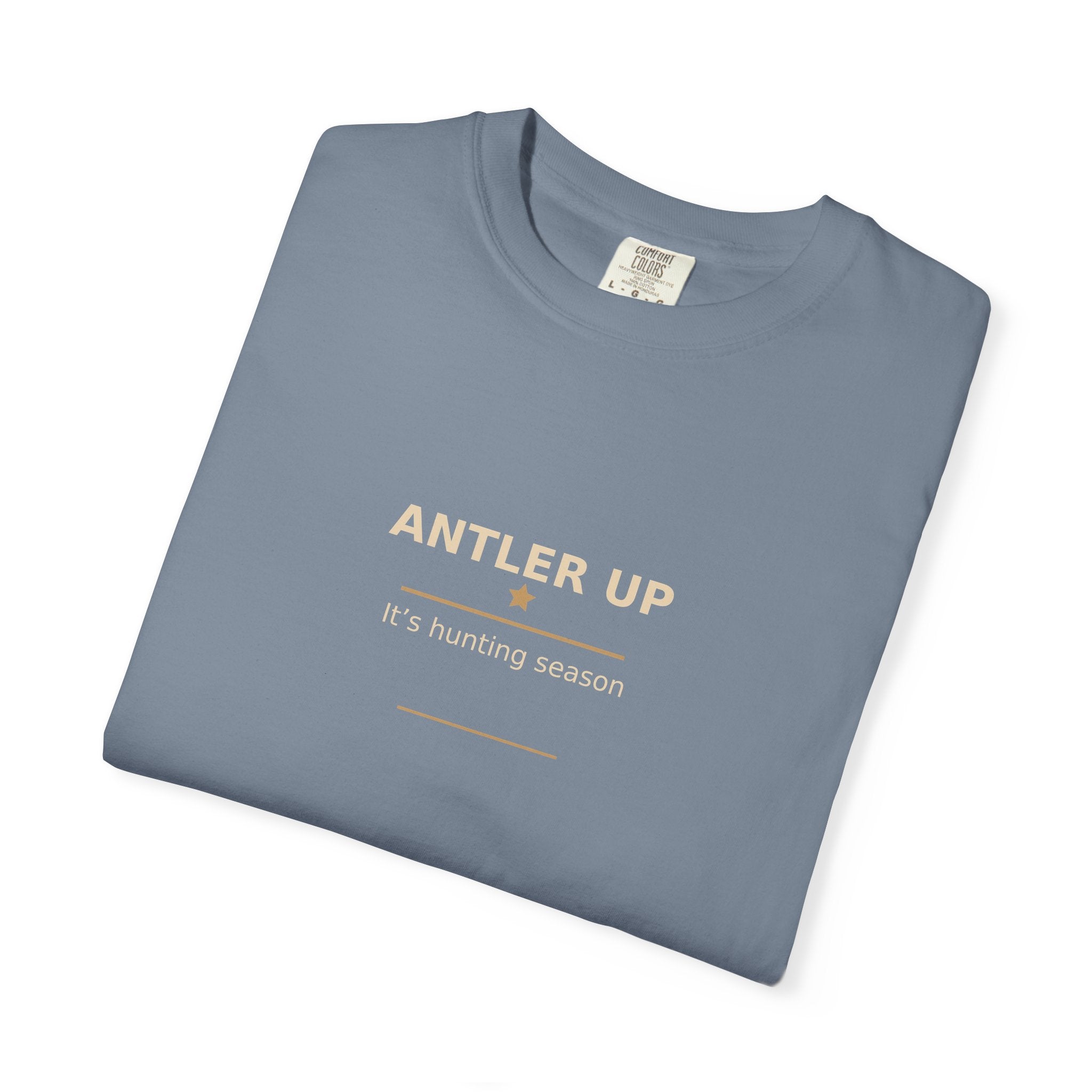 Antler Up Graphic T-Shirt — Minimal Outdoor Hunting Tee