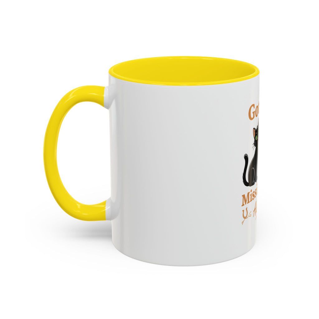 Cat Mom Humor Coffee Mug — "Got cats. Missing: cats. Also kids."