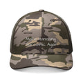 Camo Trucker Hat — "Make Ranching Sarcastic Again" Embroidered Cap