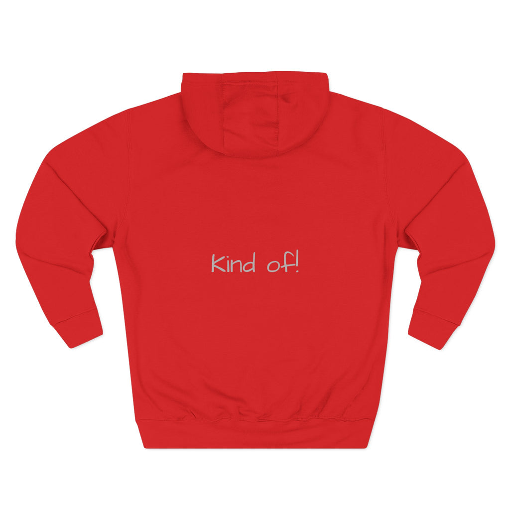 Ranching Like a Boss Hoodie — 'Kind of!' Casual Western Fleece Hoodie