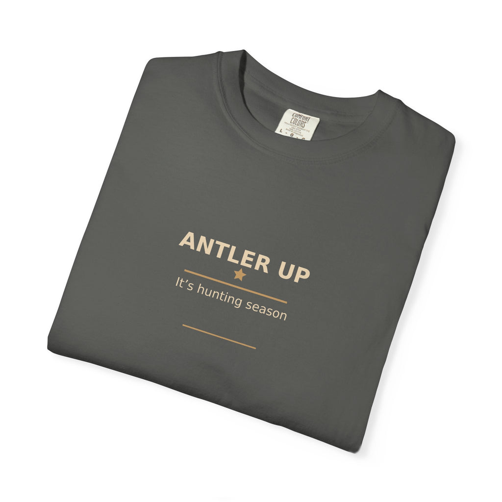 Antler Up Graphic T-Shirt — Minimal Outdoor Hunting Tee