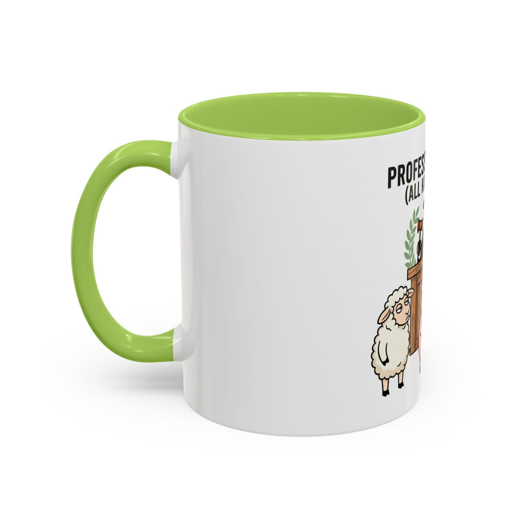 Professional Cow (All Kinds) Critic Coffee Mug — Funny Farm Animal Judge Gift (11/15oz)