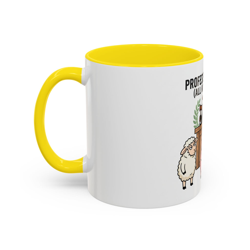 Professional Cow (All Kinds) Critic Coffee Mug — Funny Farm Animal Judge Gift (11/15oz)