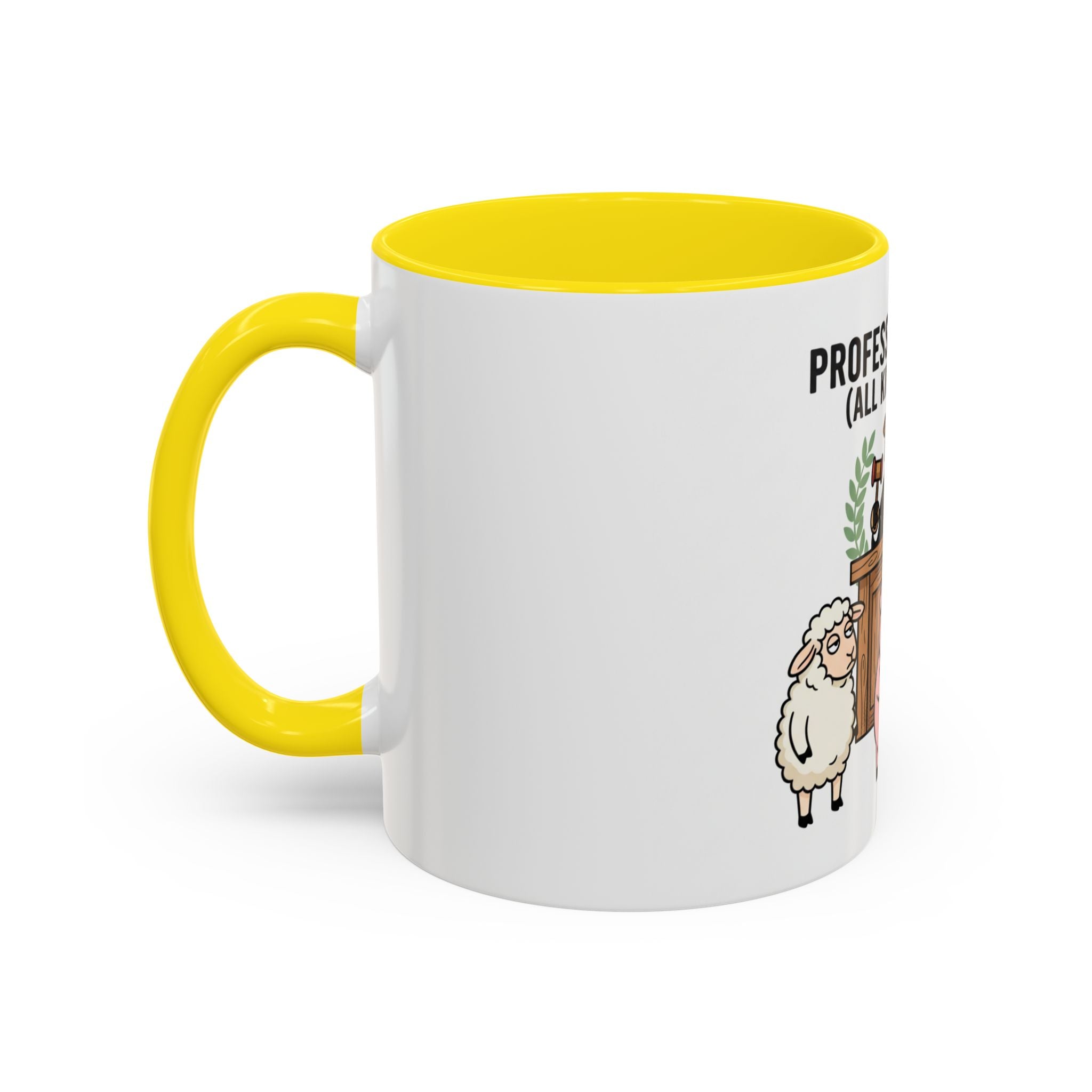 Professional Cow (All Kinds) Critic Coffee Mug — Funny Farm Animal Judge Gift (11/15oz)