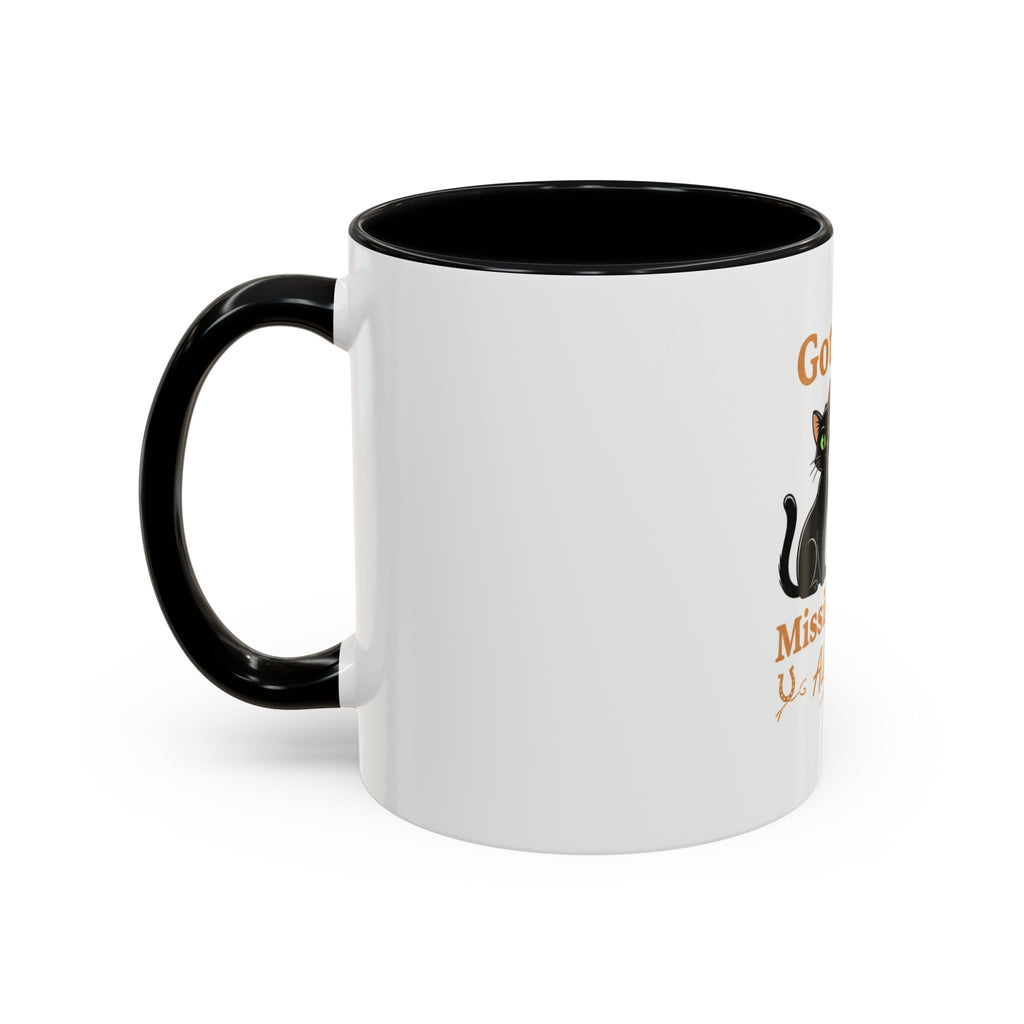 Cat Mom Humor Coffee Mug — "Got cats. Missing: cats. Also kids."