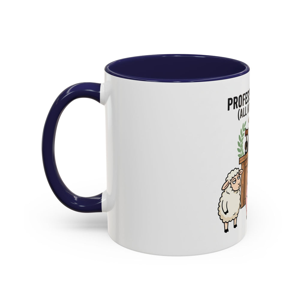 Professional Cow (All Kinds) Critic Coffee Mug — Funny Farm Animal Judge Gift (11/15oz)