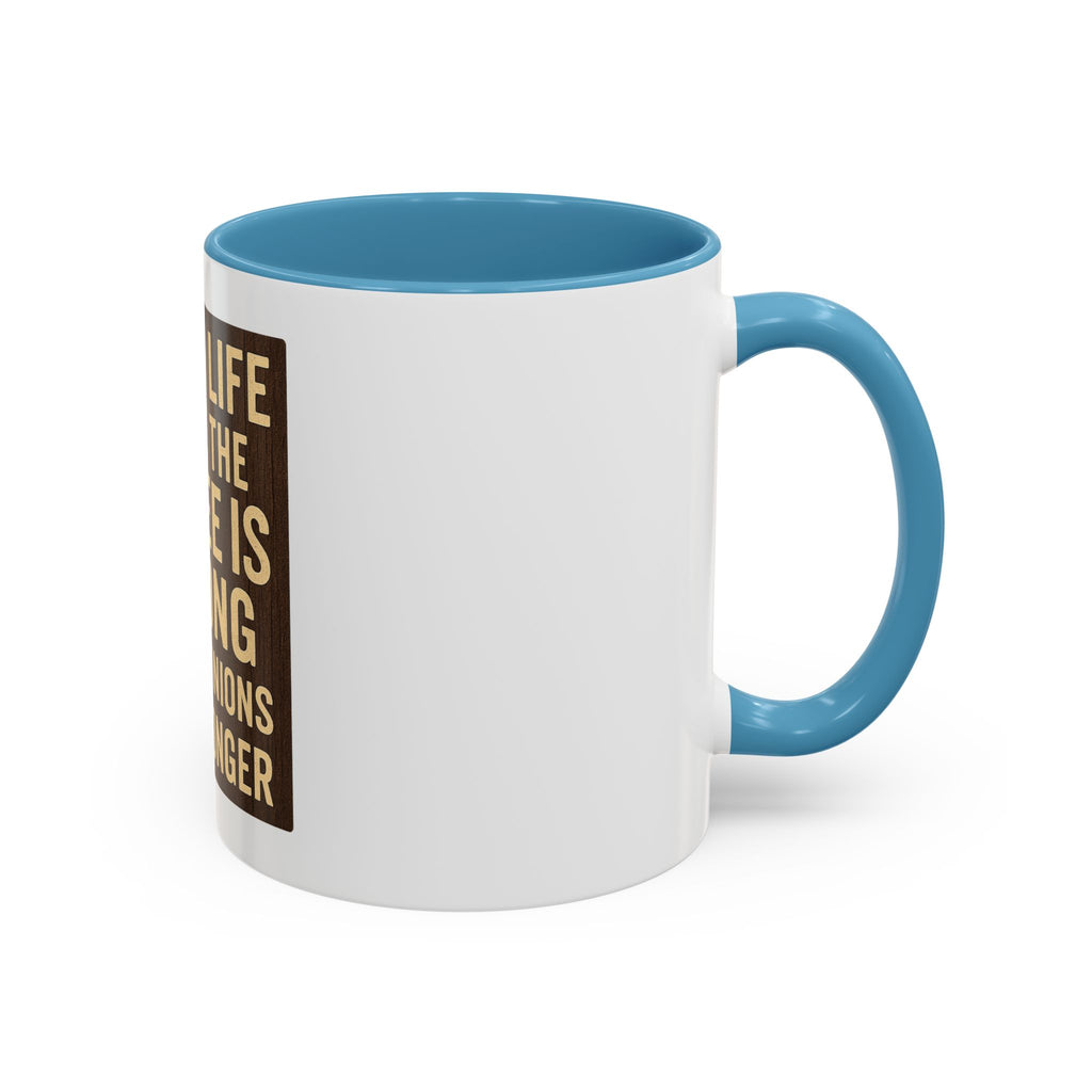 Ranch Life Coffee Mug – “Where the Coffee Is Strong & the Opinions Are Stronger” Accent Mug