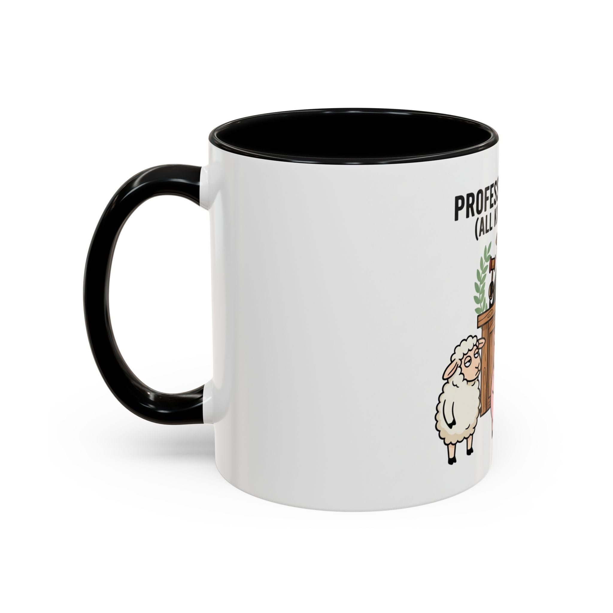 Professional Cow (All Kinds) Critic Coffee Mug — Funny Farm Animal Judge Gift (11/15oz)