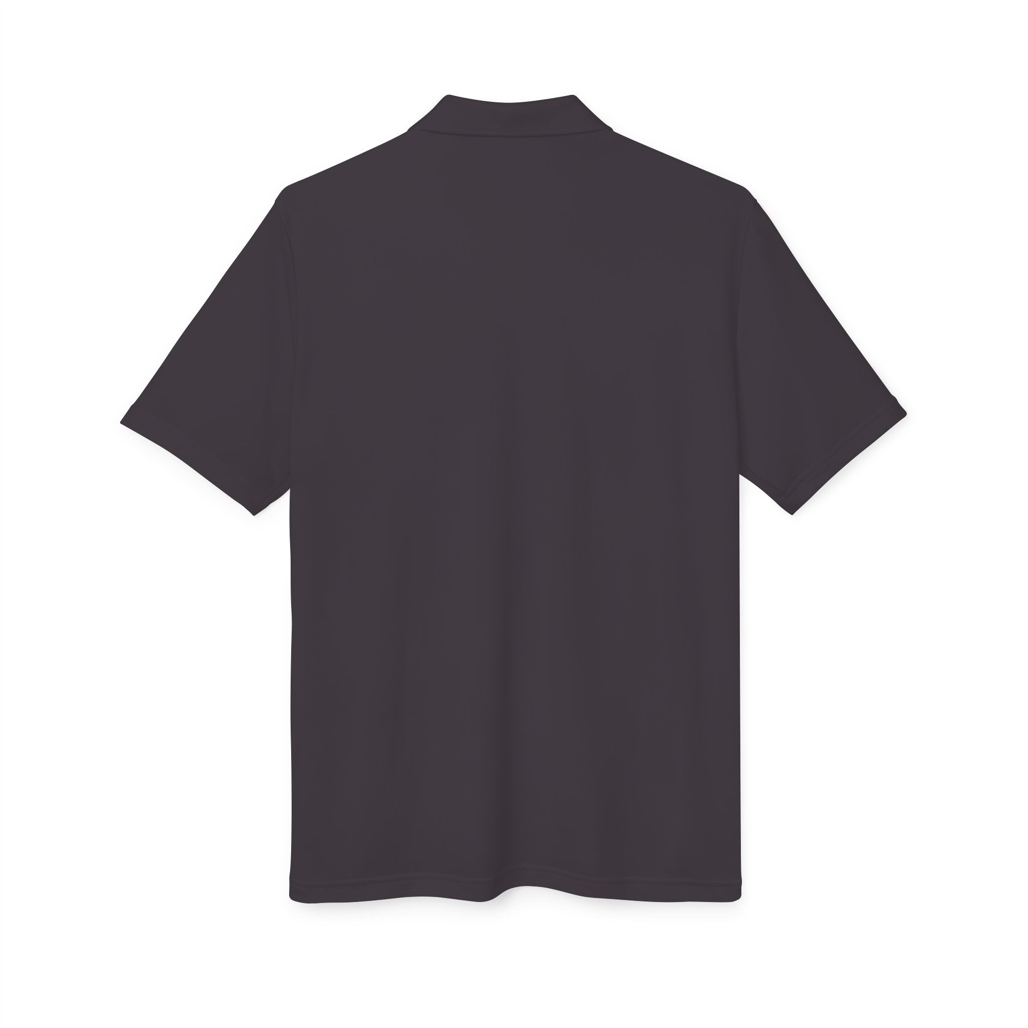 Performance Polo — Gold Shield Patch Polo Shirt